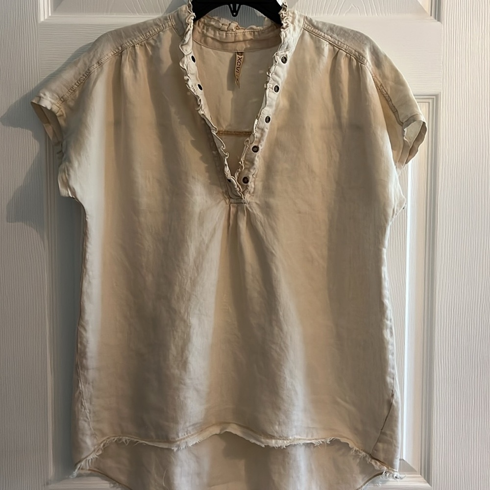 XCVI linen blouse
